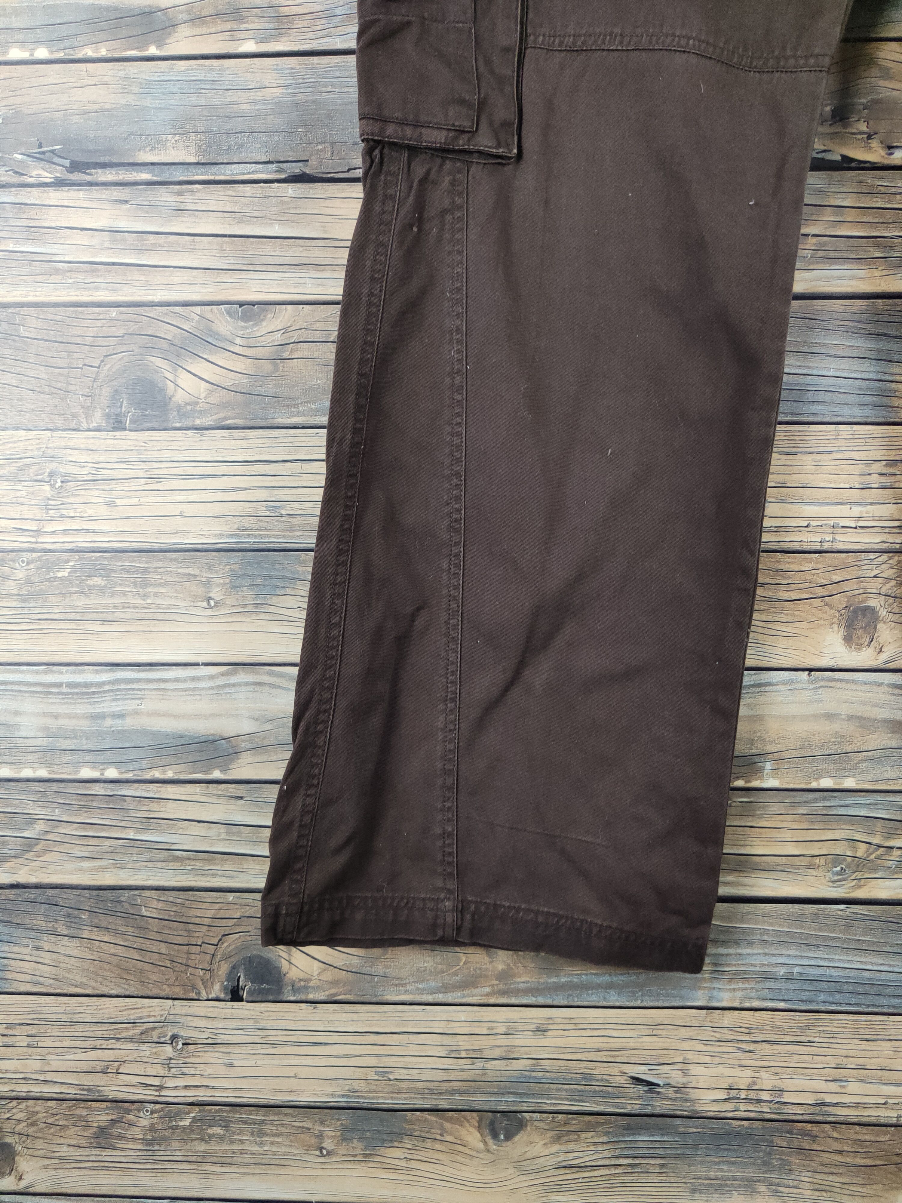 Other DL Natural Reflections Brown Multipocket Cargo Pants #943 Size 36" / US 14 / IT 50 - 4 Thumbnail