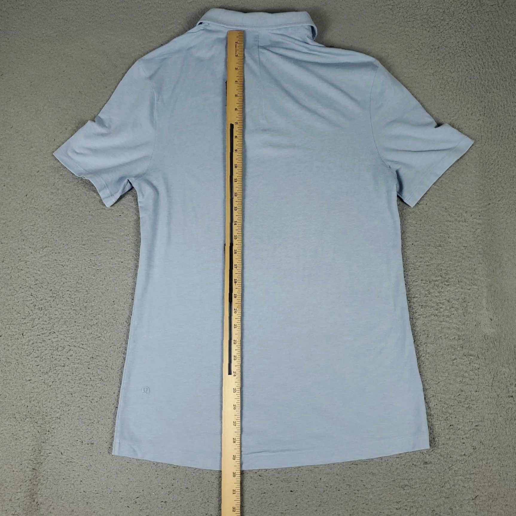 Lululemon Lululemon Polo Shirt Mens Size S Light Blue Tech Active Golf Short Sleeve Polo Shirt Mens S Light Blue Tech Active Golf Short Sleeve Size US S / EU 44-46 / 1 - 4 Thumbnail