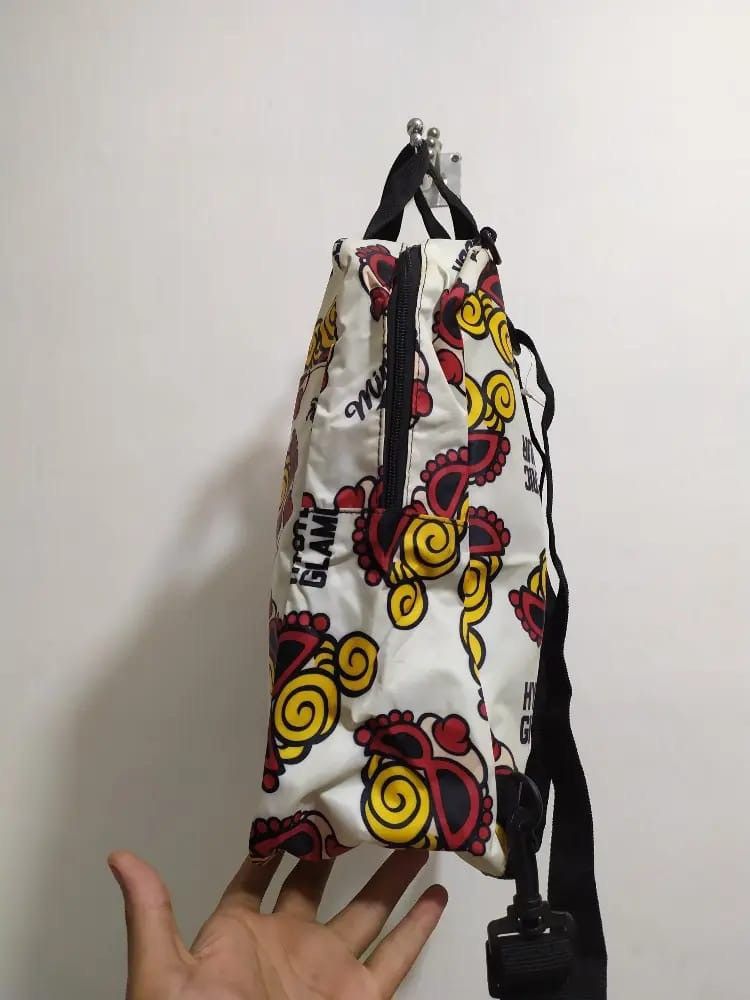 Hysteric Glamour × Japanese Brand Vintage hysteric glamour fullprint 2 way bag sling backpack Size ONE SIZE - 8 Thumbnail