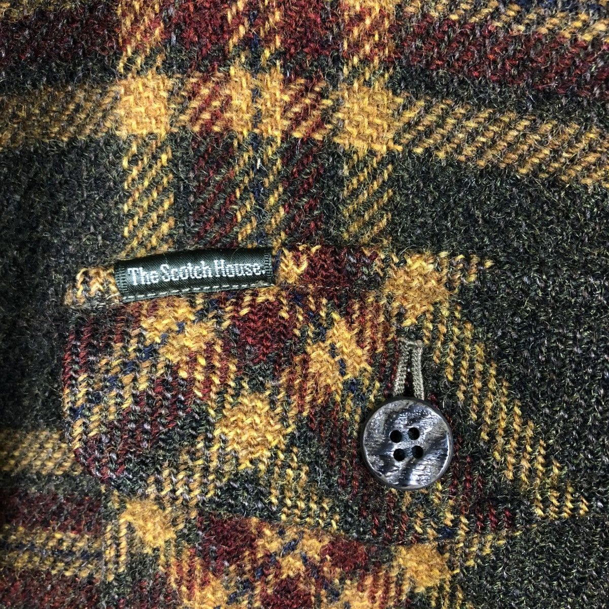 Hysteric Glamour 🔥VINTAGE CHORE WOOL ZIPPER JACKET THE SCOTCH HOUSE TARTAN Size US M / EU 48-50 / 2 - 18 Thumbnail