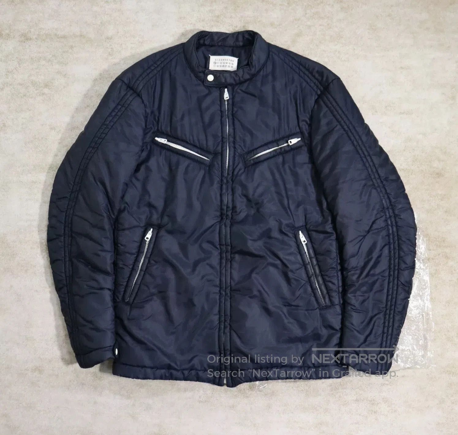 Maison Margiela Maison Margiela Cotton Motorcycle Jacket, Size L. Size US L / EU 52-54 / 3 - 1 Thumbnail