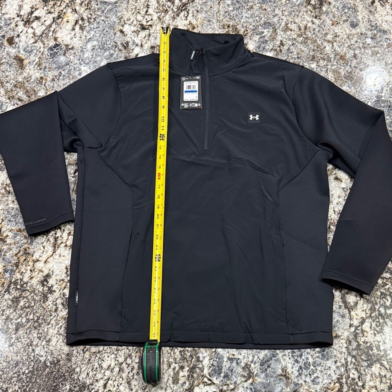 Under Armour Under Armour GOLF Men's Black Golf 1/4 zip size XL msrp $100 Size US XL / EU 56 / 4 - 1 Thumbnail