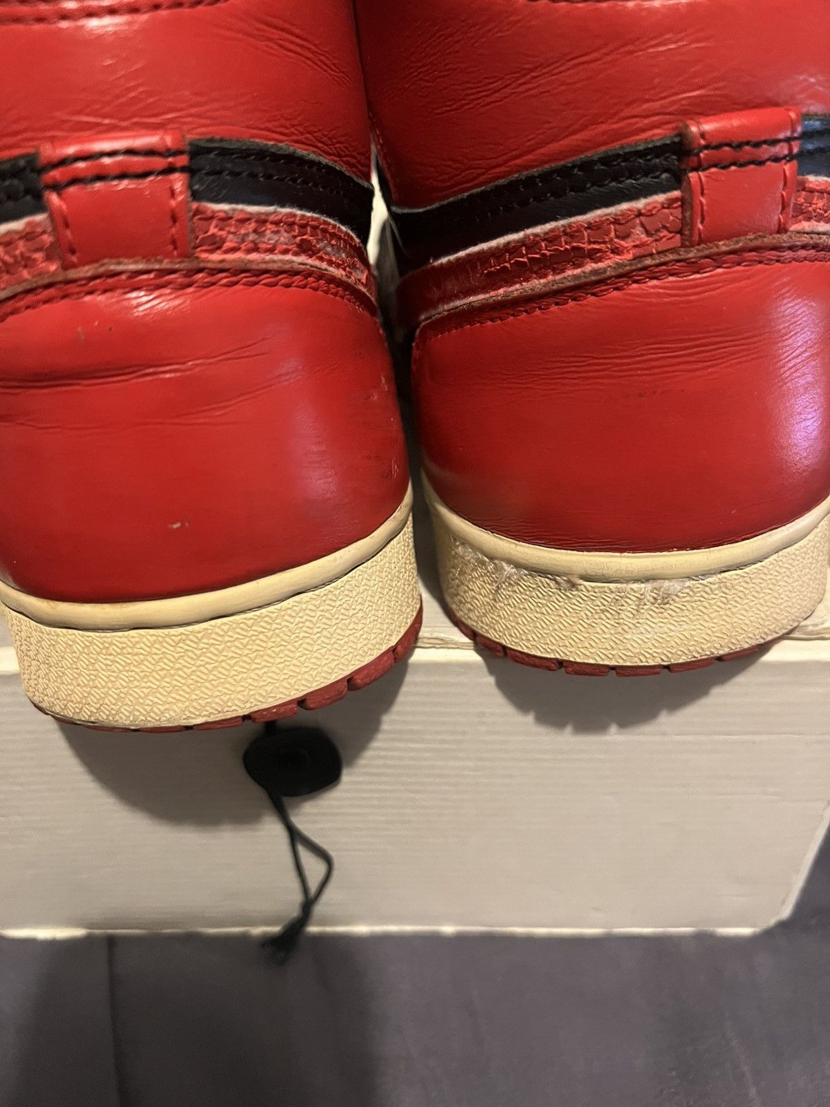 Jordan Brand Nike Air Jordan 1 Bred 1994 size UK 8.5 US 9.5 Size US 9.5 / EU 42-43 - 11 Thumbnail