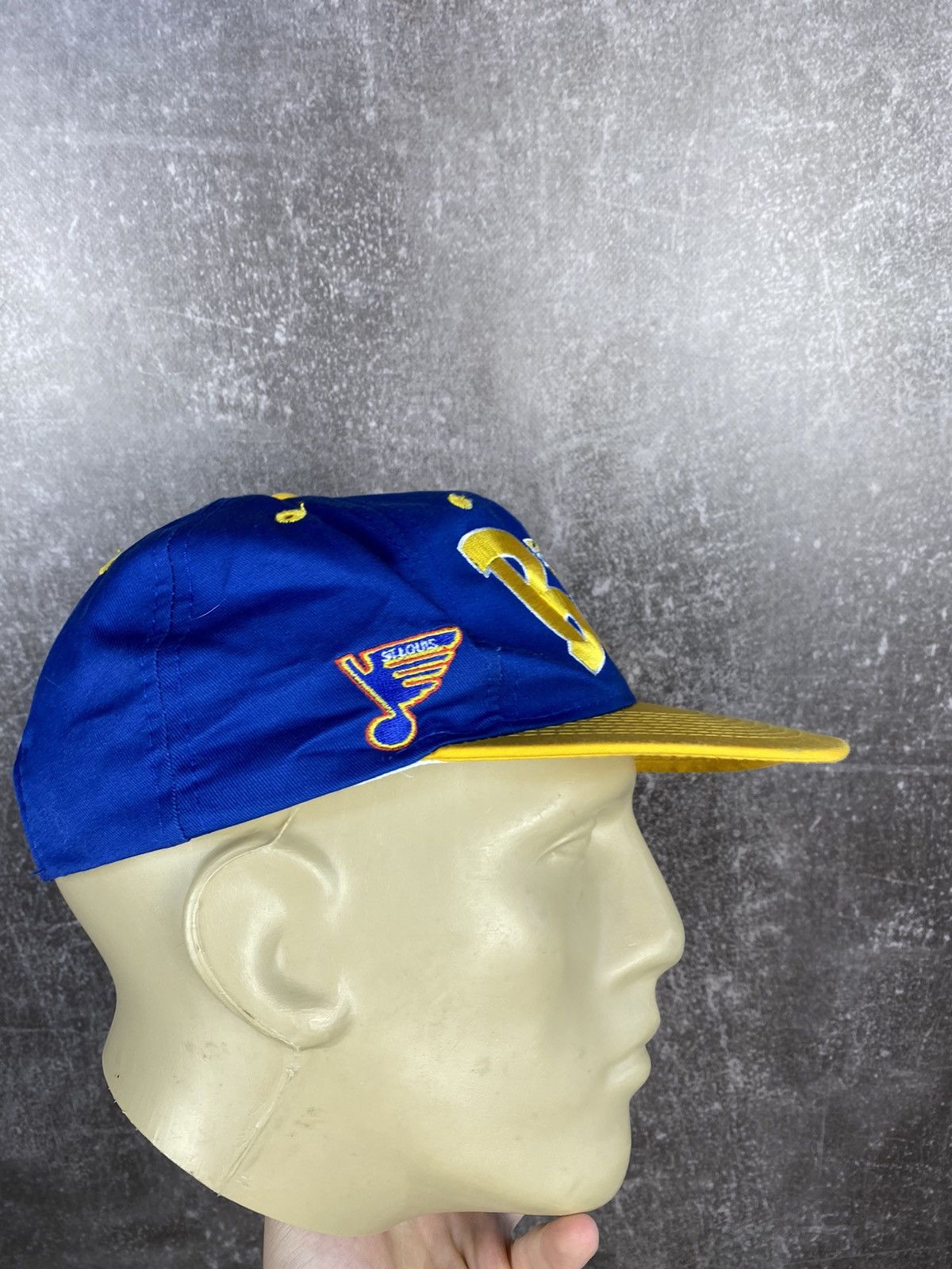 NHL × Sports Specialties × Vintage Vintage St Louis Blues Snapback Hat Size ONE SIZE - 7 Thumbnail