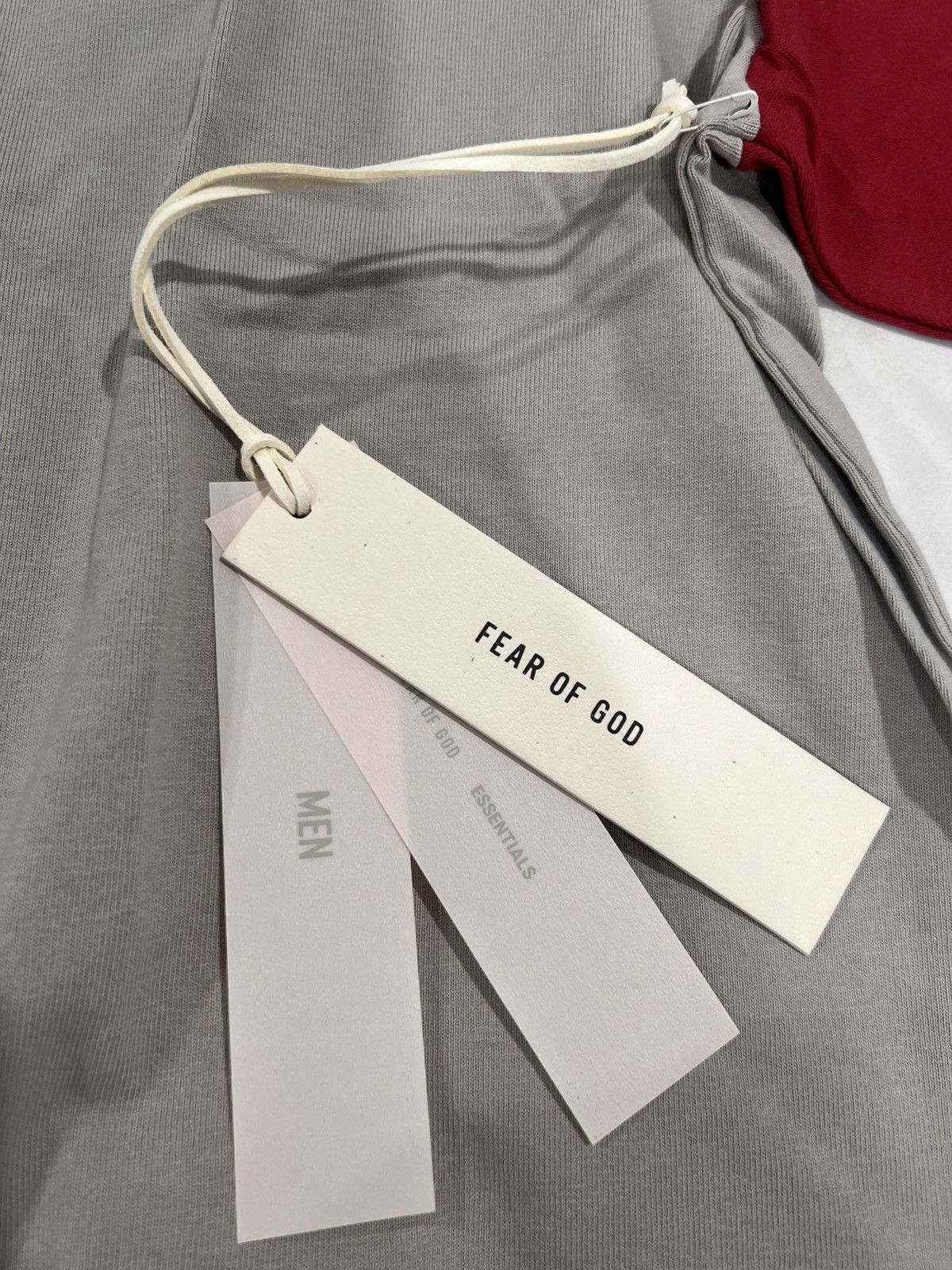 Fear of God Essentials smoke grey baseball shirt size small Size US S / EU 44-46 / 1 - 5 Thumbnail