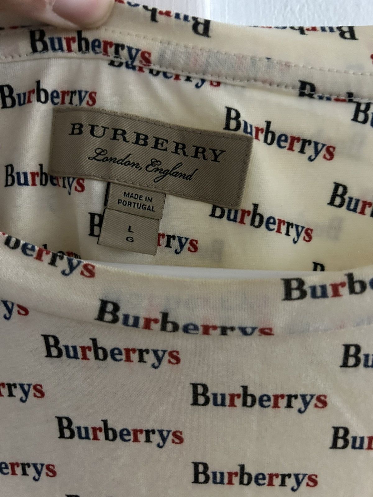 Burberry Burberry Tee shirt Size US L / EU 52-54 / 3 - 2 Thumbnail