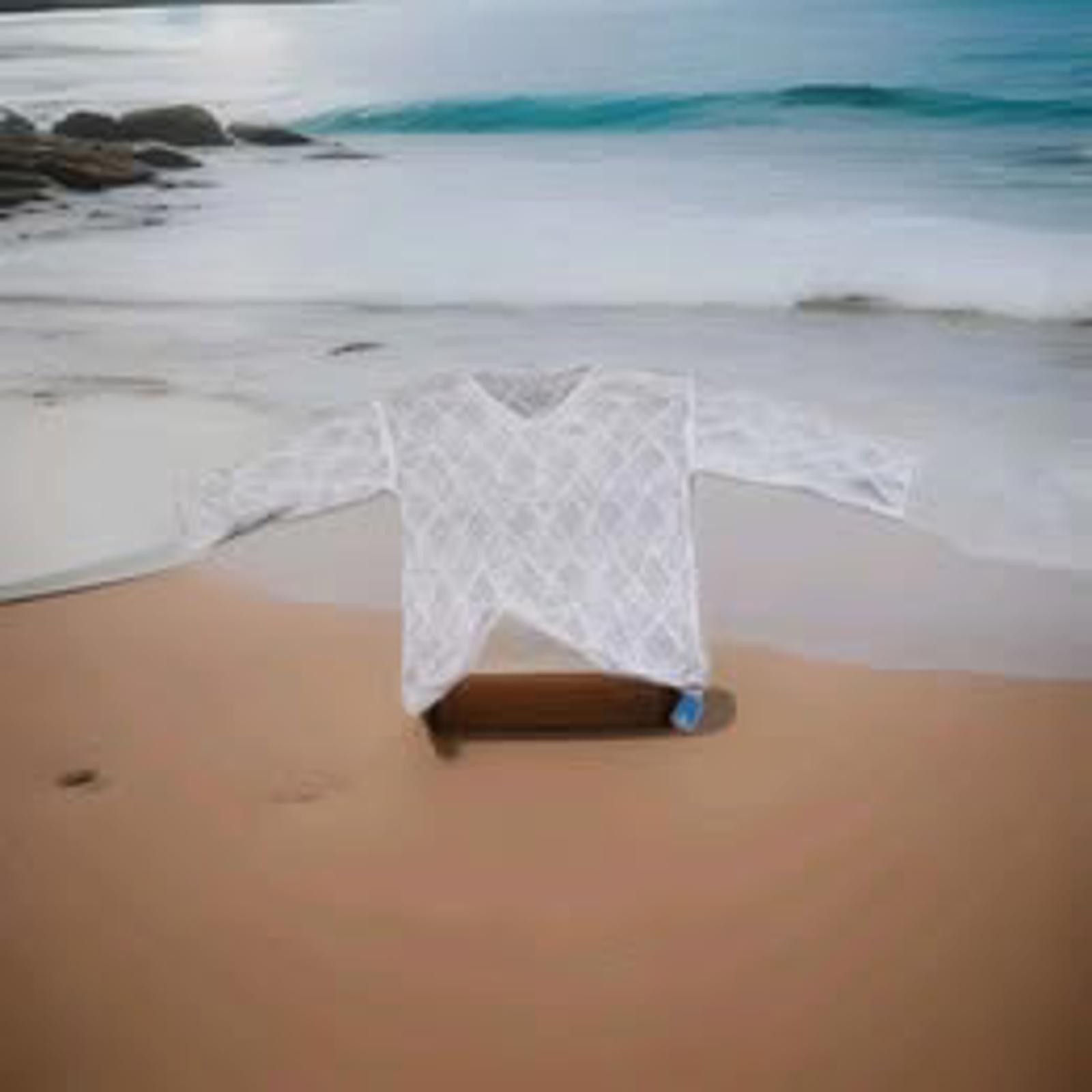 Other White Open Knit Bathing Suit Cover Up Small Size ONE SIZE - 1 Thumbnail