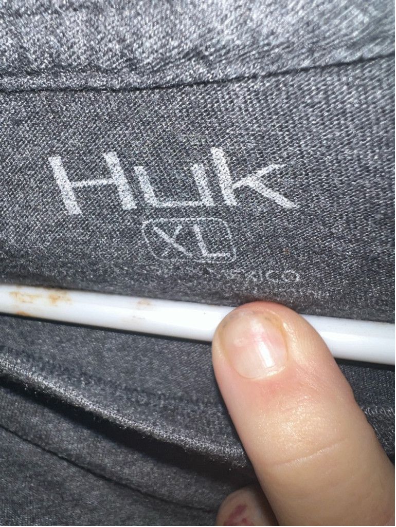 Other Men's Huk T-Shirt XL Gray Graphic Tee Size US XL / EU 56 / 4 - 3 Thumbnail