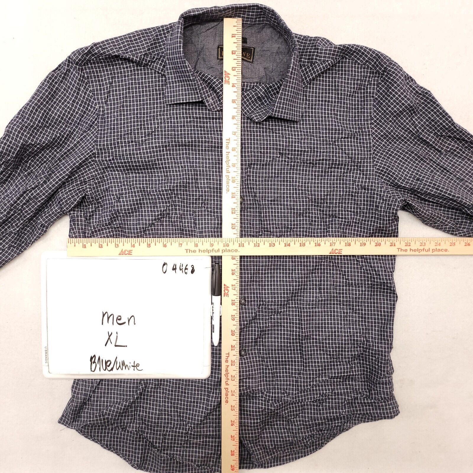Jos. A. Bank Jos A Bank Tartan Flannel Button Up Shirt Mens Size XL Blue Size US XL / EU 56 / 4 - 6 Thumbnail