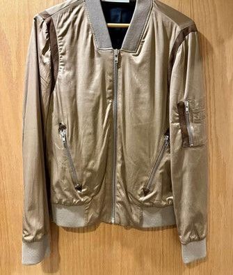 The Kooples The Kooples Gold Bomber Style Jacket Size US S / EU 44-46 / 1 - 3 Thumbnail