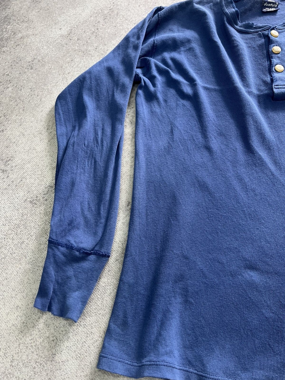 Vintage Duofold waffle-knit thermal henley Size US M / EU 48-50 / 2 - 3 Thumbnail