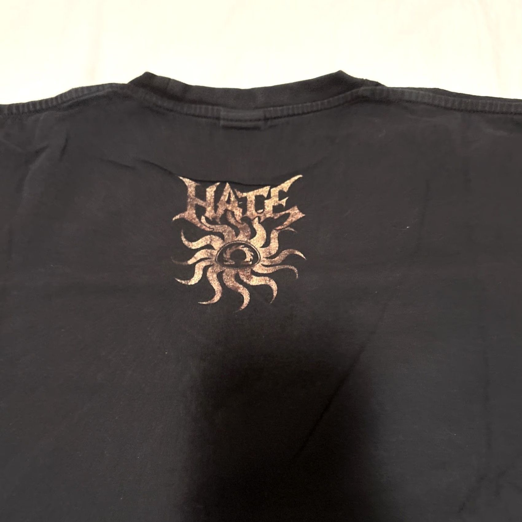 Vintage Hate DEATH METAL T-shirt Black XL Mens Short Sleeve Round Neck Cygnus / Death Metal / Trash Metal T-Shirt Size US XL / EU 56 / 4 - 5 Thumbnail