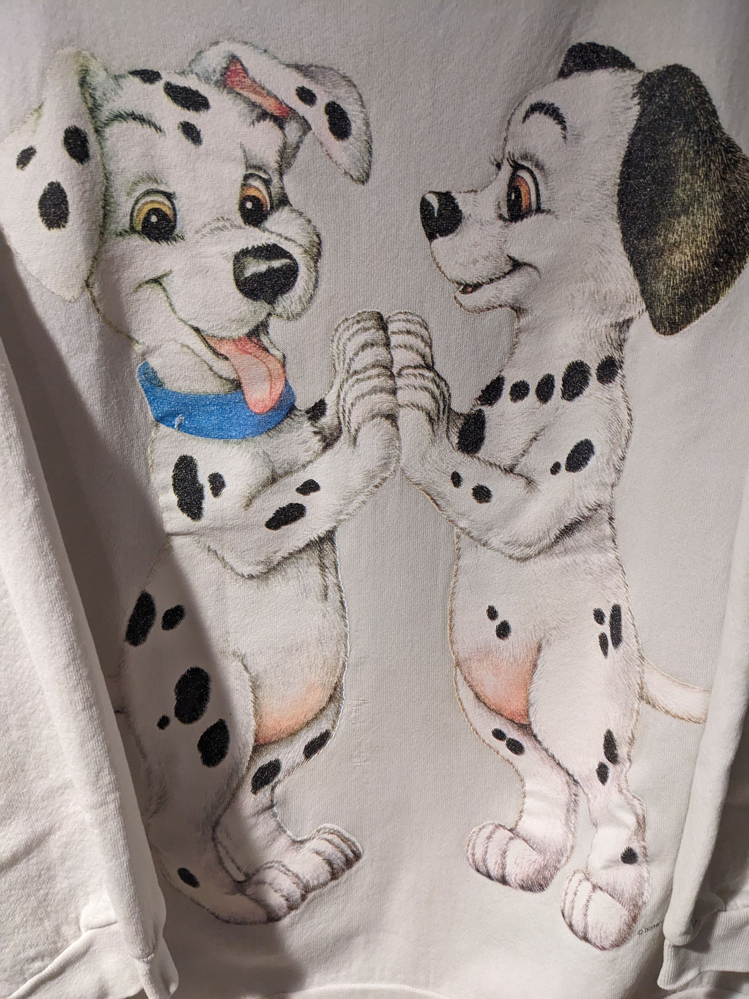 Disney × Vintage Vintage 90s 101 Dalmatians Disney Movie Promo Sweatshirt Size US XL / EU 56 / 4 - 2 Thumbnail