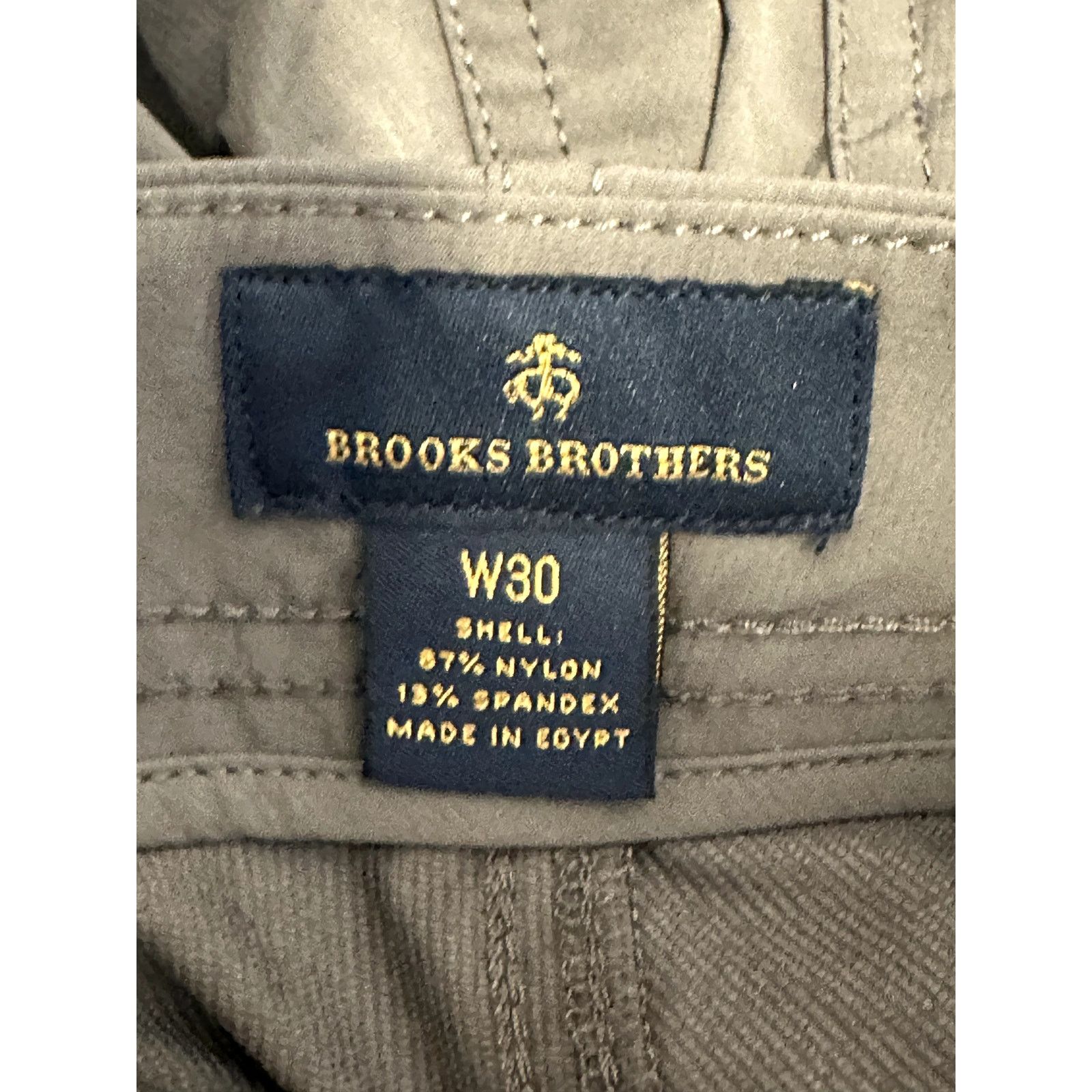 Brooks Brothers Brooks Brothers Charcoal Chino Shorts Preppy 30 NWT Size US 30 / EU 46 - 12 Thumbnail