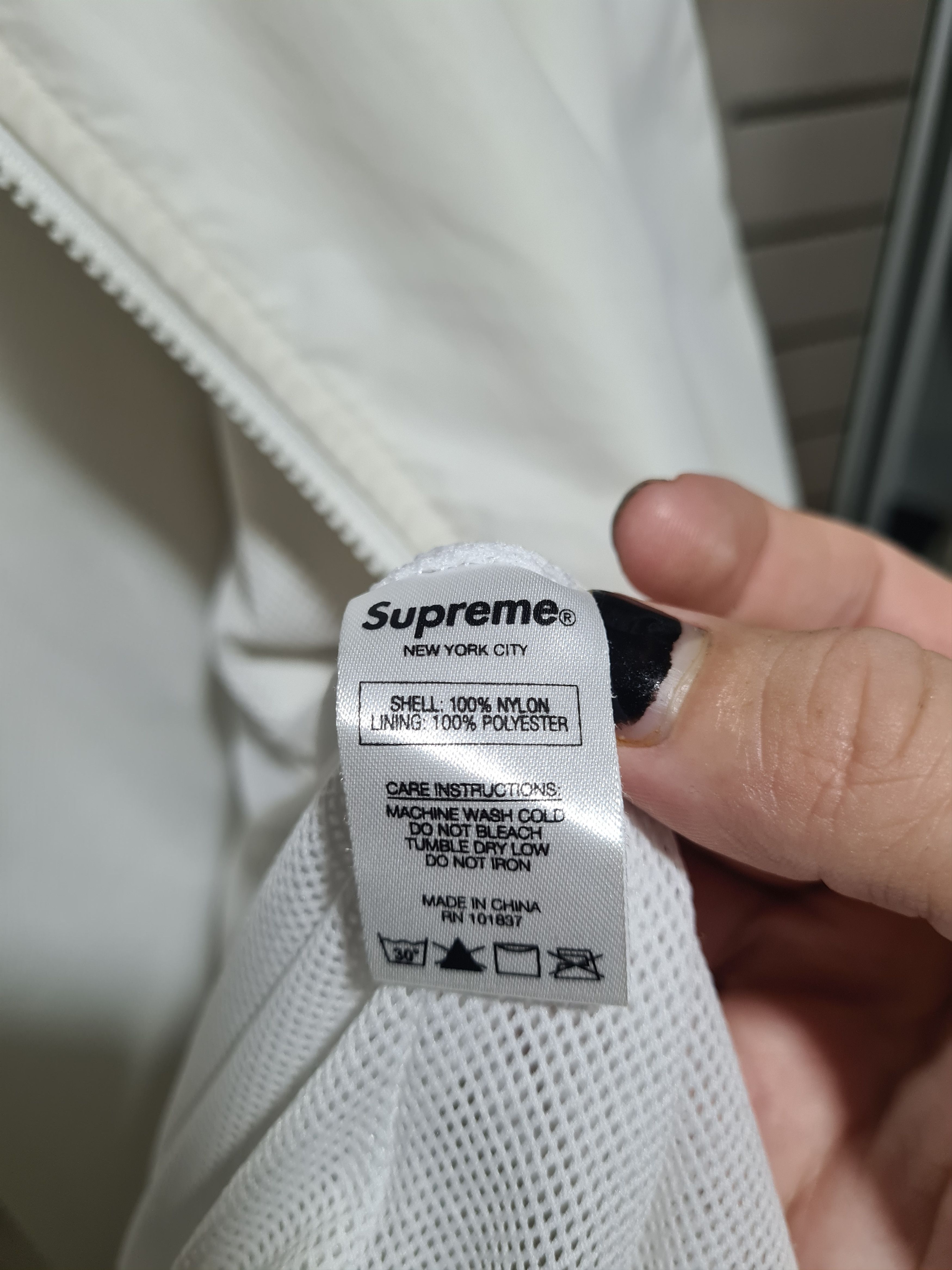 Supreme 3m Reflective Stripe Track Jacket Size US L / EU 52-54 / 3 - 8 Thumbnail