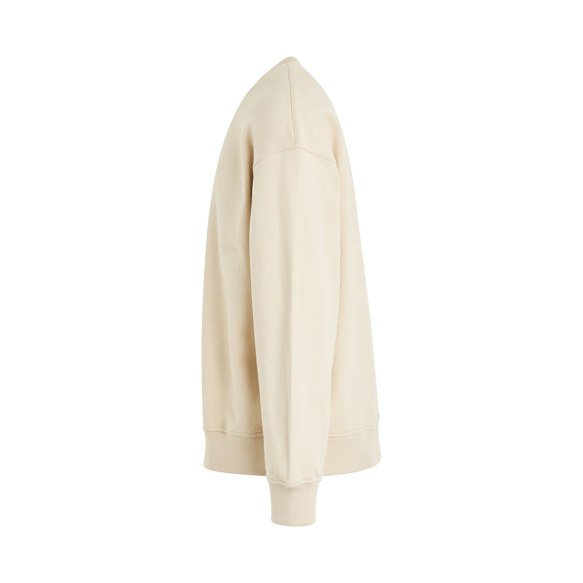 Wooyoungmi o1mris0824 Patch Sweatshirt in Ivory Size US L / EU 52-54 / 3 - 3 Thumbnail