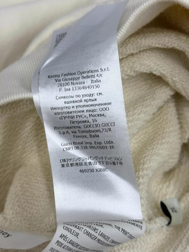 Gucci Gucci White Mickey Print Round-neck Sweatshirt Size XS / US 0-2 / IT 36-38 - 8 Thumbnail