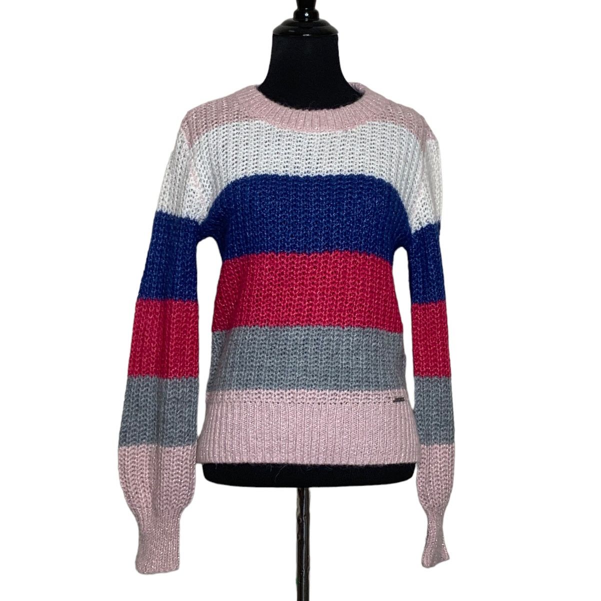 Abercrombie & Fitch Abercrombie & Fitch Alpaca Blend Stripe Sweater size XS Size XS / US 0-2 / IT 36-38 - 1 Thumbnail