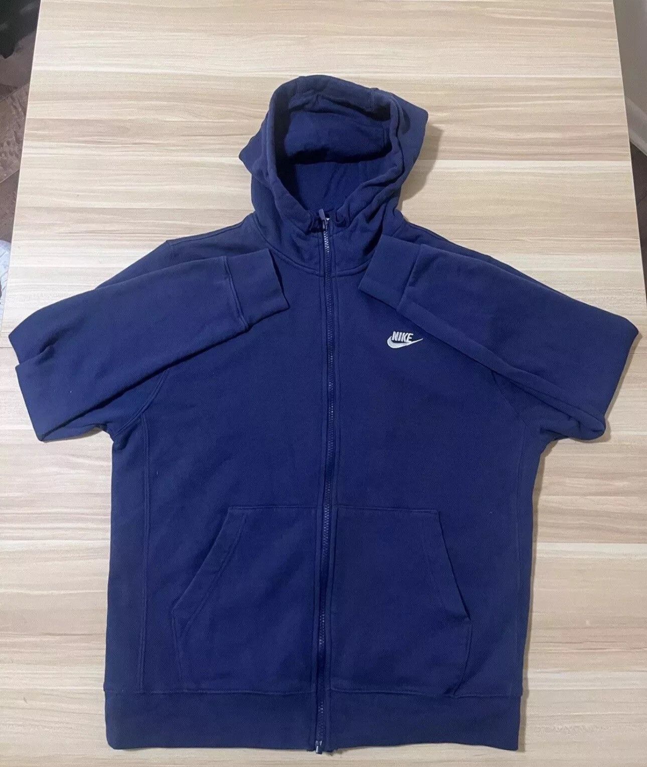 NIKE TECK FREECE HOOD CORT SIZE L Authentic Nike Technology Fleece