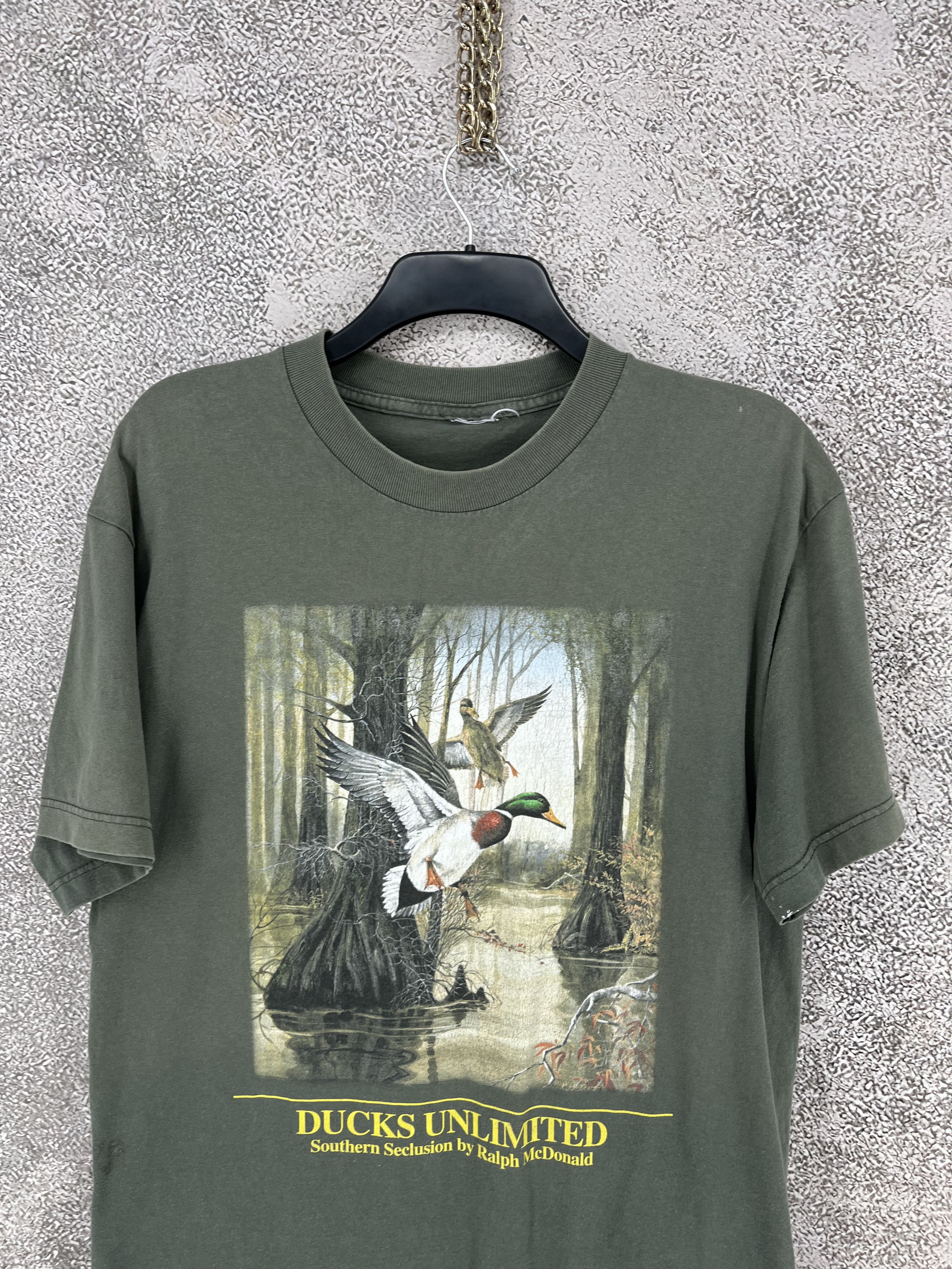 Vintage Ducks Unlimited “Southern Seclusion” Shirt Size US L / EU 52-54 / 3 - 6 Thumbnail