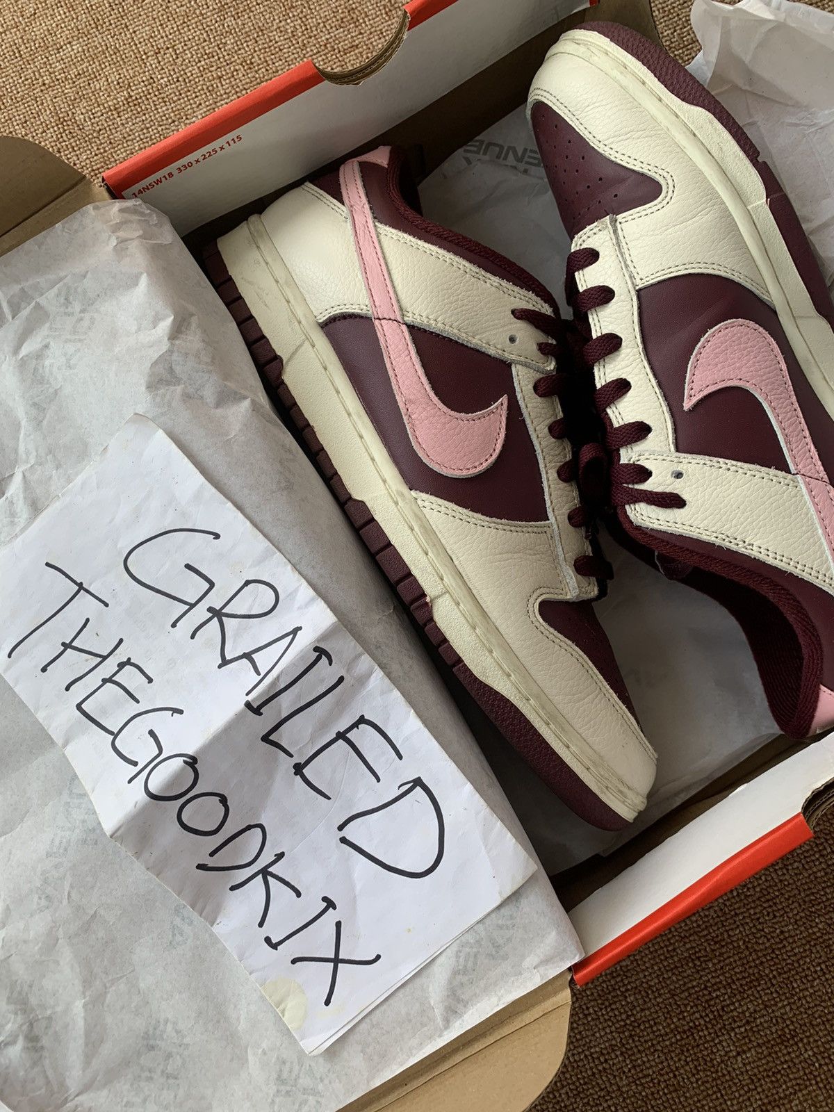 Nike Nike Dunk Low Valentine's Day 2023 Size US 11 / EU 44 - 5 Thumbnail