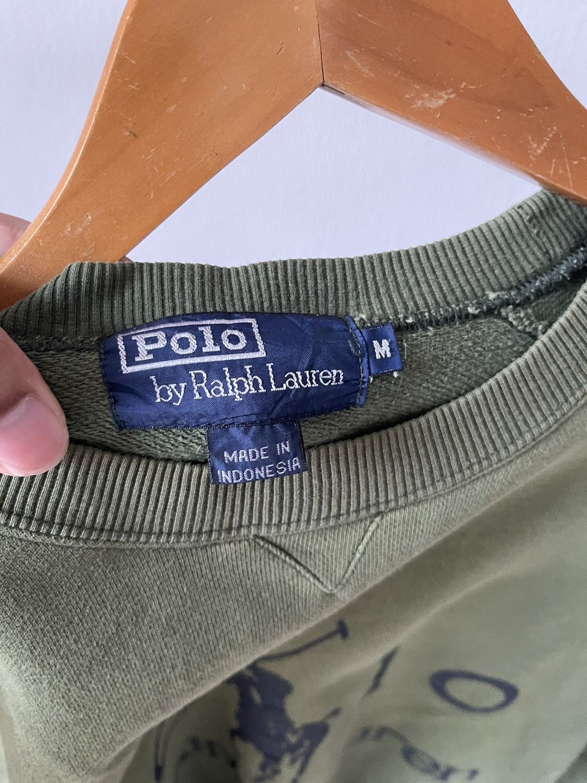 Polo Ralph Lauren 90s Ralph Lauren Nice Sun Faded Sweatshirt Size US M / EU 48-50 / 2 - 6 Thumbnail