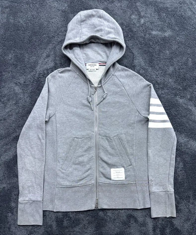 Thom Browne Thom Browne Light gray coat Size US S / EU 44-46 / 1 - 1 Thumbnail