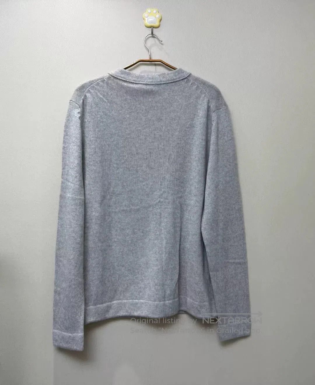 Dior gray embroidered cardigan from dior. Size US XL / EU 56 / 4 - 4 Thumbnail