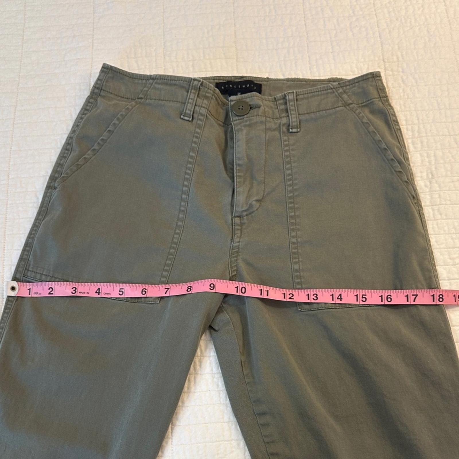 Sanctuary Anthropologie Sanctuary 26 Cotton Jogger Olive Green EUC Size 42" / US 20 - 8 Thumbnail