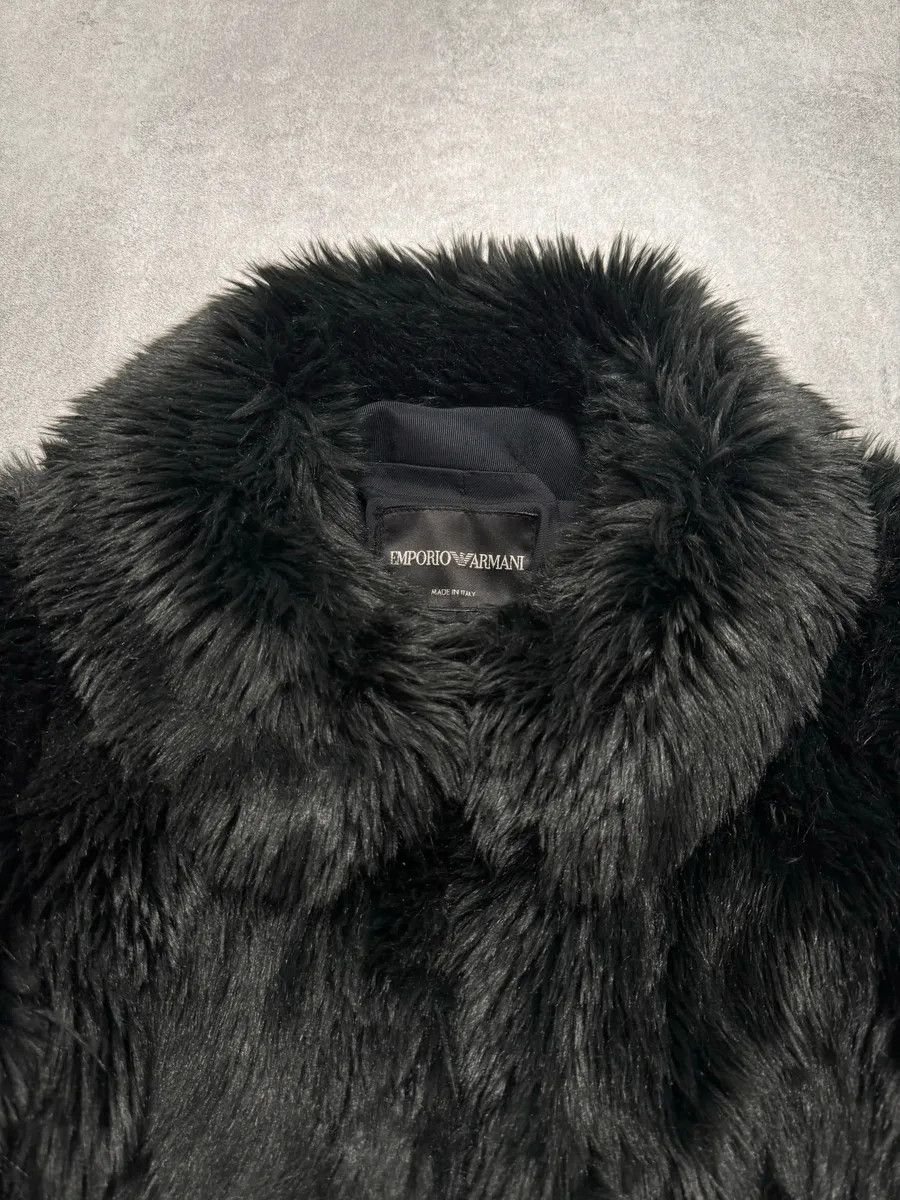 Emporio Armani AW2014 Emporio Armani Faux Fur Puffy Jacket Size S / US 4 / IT 40 - 3 Thumbnail
