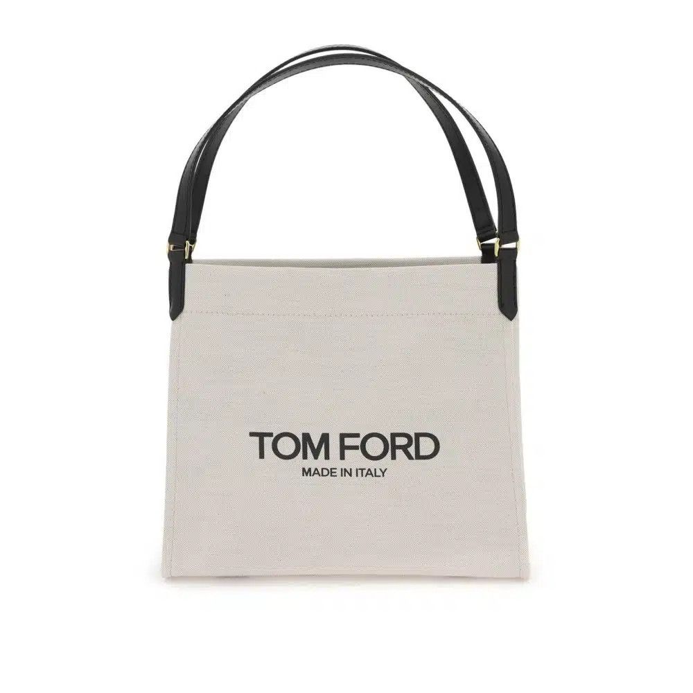Tom Ford o1loc1c0325 L1769 Size: OS / Amalfi Large Tote Bag in White Size ONE SIZE - 1 Thumbnail