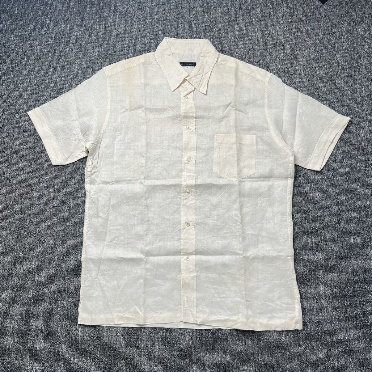 Issey Miyake Vintage tete homme by issey miyake shirt button Size US L / EU 52-54 / 3 - 1 Thumbnail