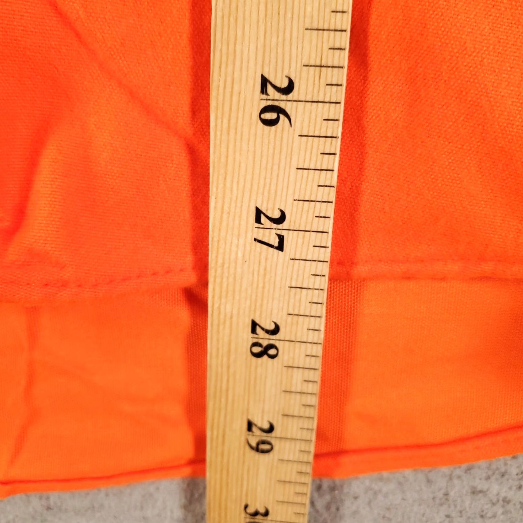 Hunter VINTAGE SPORTS AFIELD Shirt Mens M Flannel Button-Up Orange NOS Size US M / EU 48-50 / 2 - 6 Thumbnail