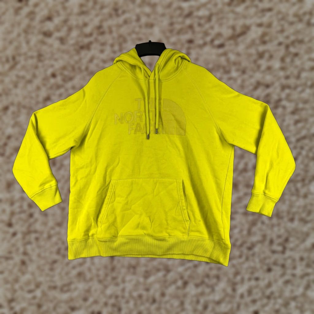 The North Face The North Face Womens Pullover Hoodie Shirt XL Green Cotton Blend Logo Pockets 90s Outdoor Sports Mens Womens Size XL / US 12-14 / IT 48-50 - 1 Thumbnail