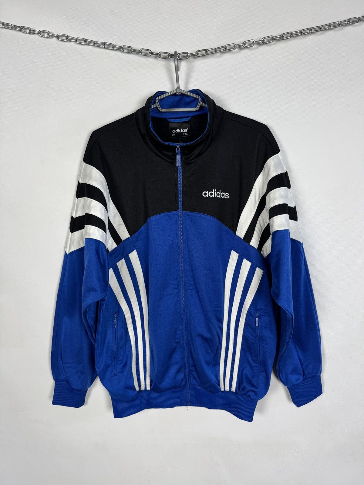Vintage 90s Adidas Track Jacket Sportswear Soccer Size L