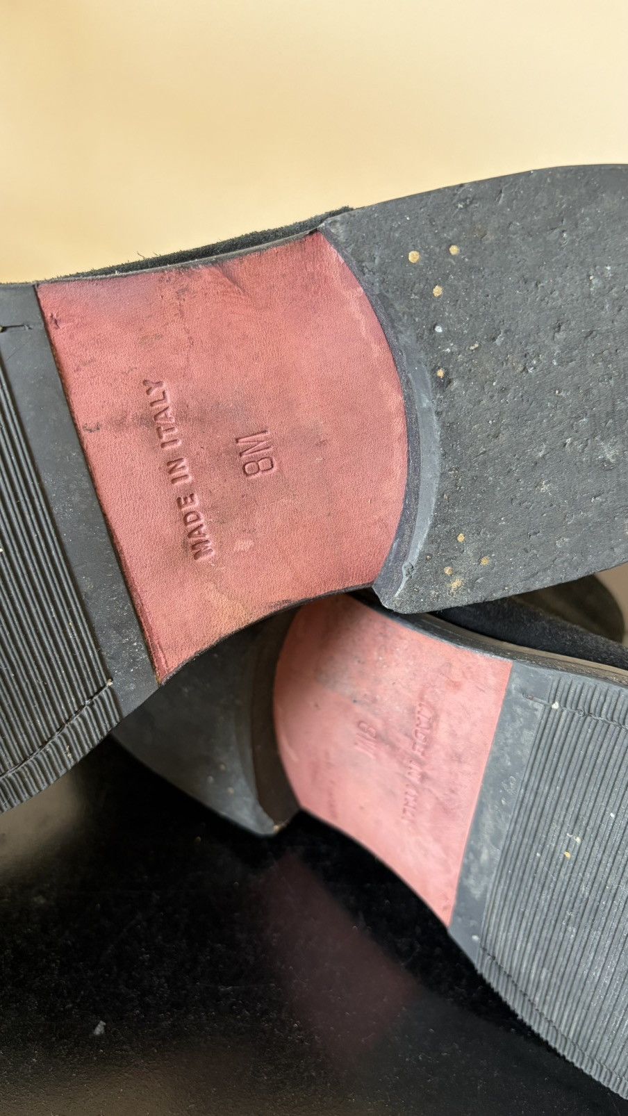 Barneys New York Barneys New York Black Suede Chelsea Boots – Size 8 Size US 8 / EU 41 - 8 Thumbnail