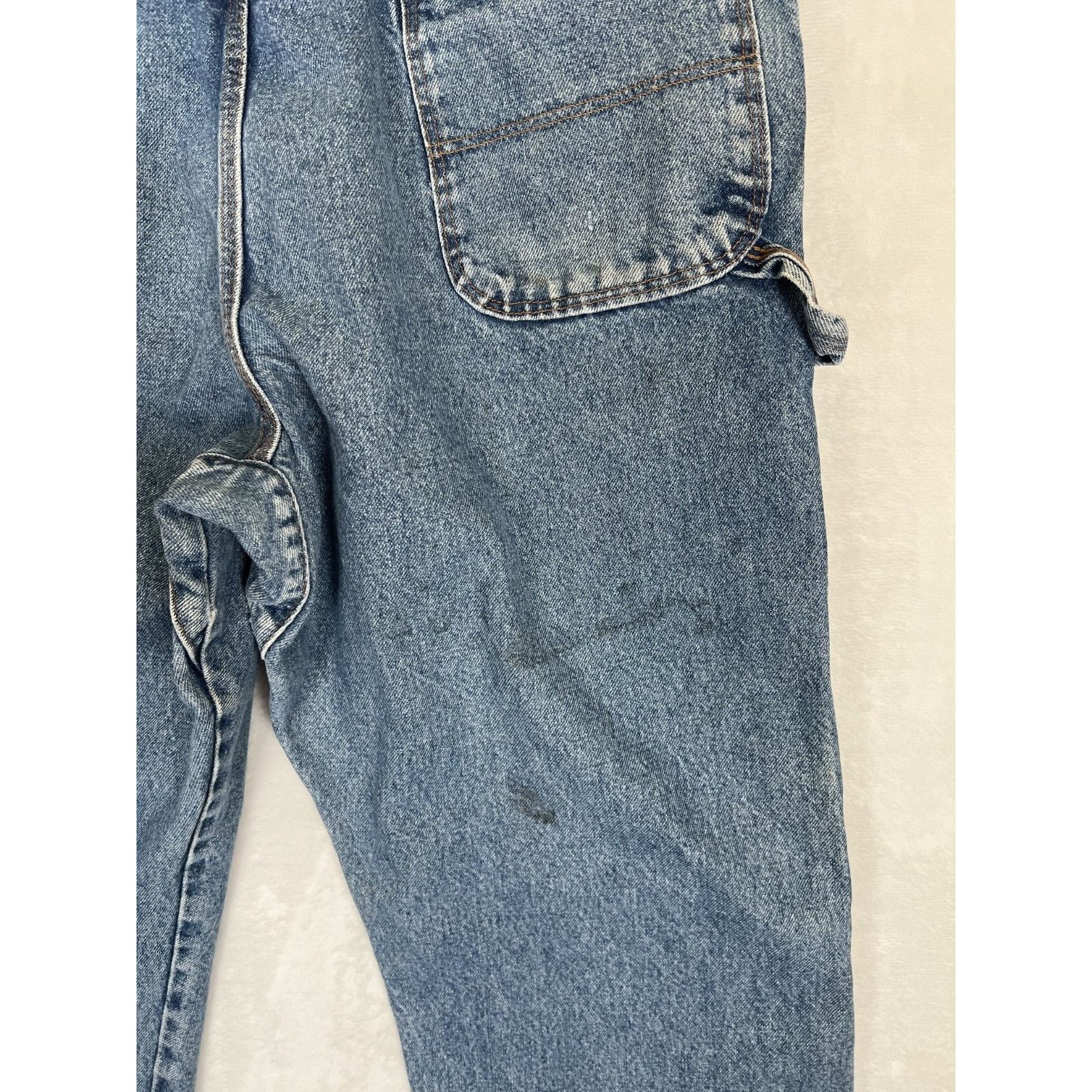 Wrangler Wrangler FR Riggs Jeans Mens 40x30 Blue Carpenter Denim Work Size US 40 / EU 56 - 11 Thumbnail
