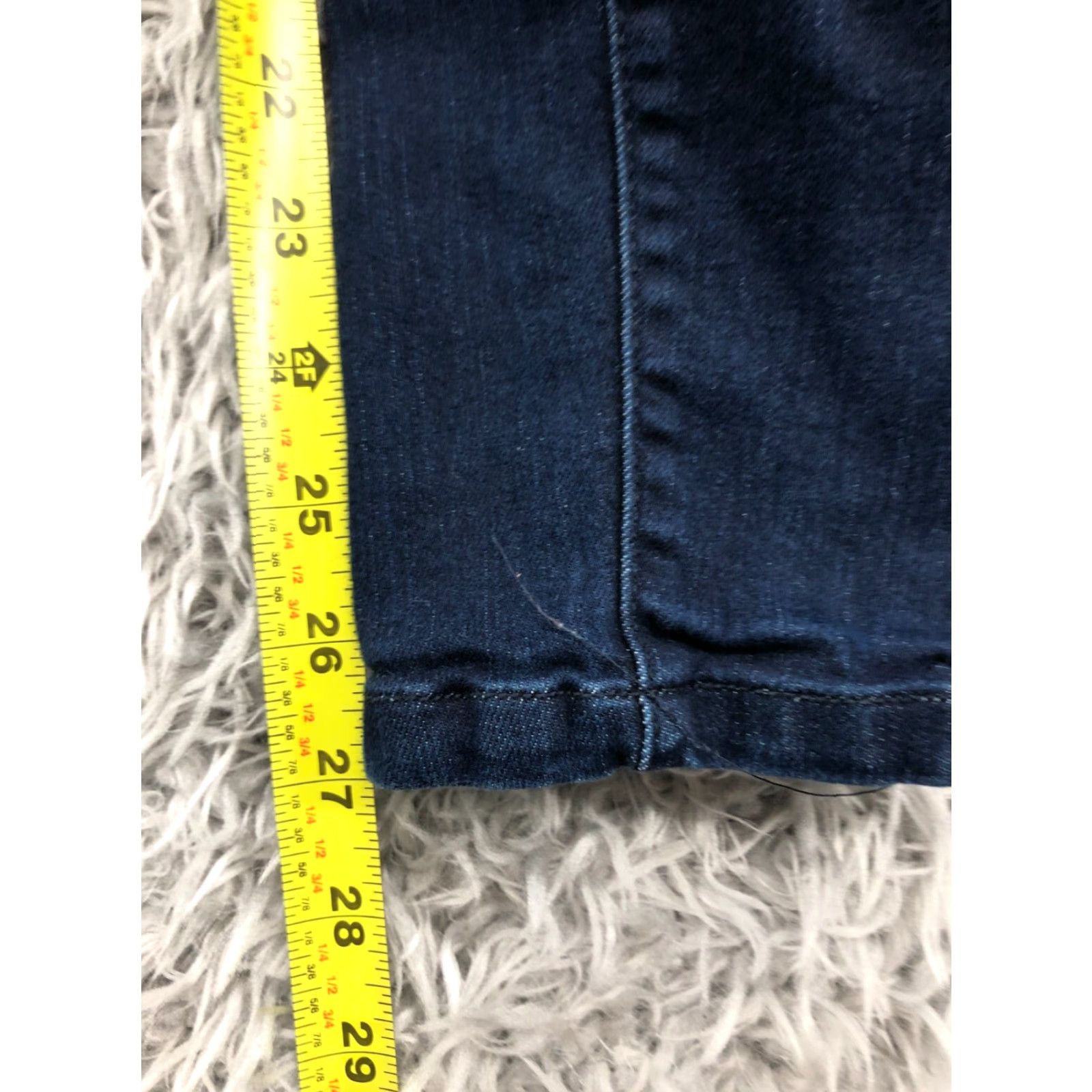 Vintage A New Day Jeans Jegging Size 6 Womens Blue Dark Wash Size 28" / US 6 / IT 42 - 3 Thumbnail