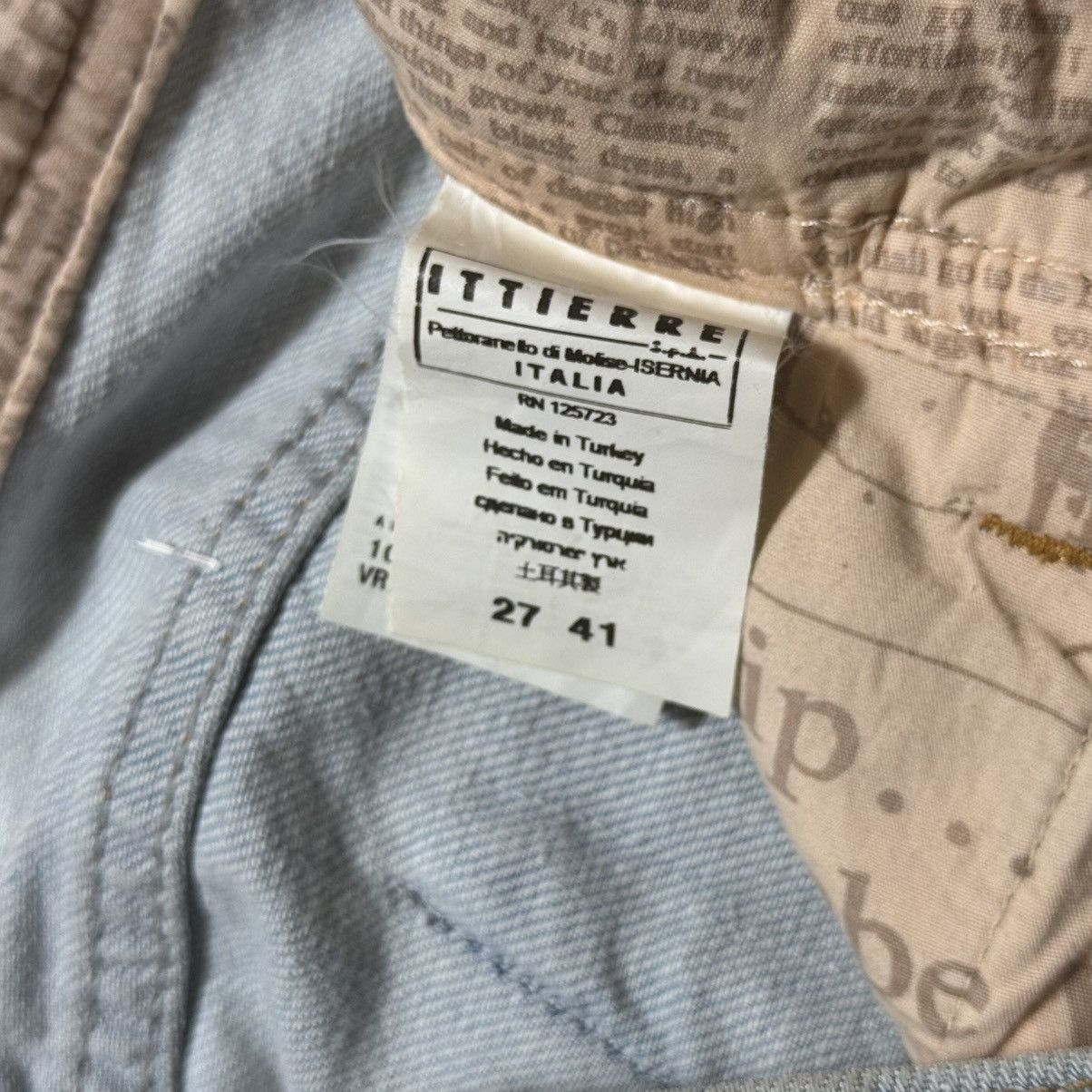 John Galliano NEW Galliano Y2K 00s Flared Jeans Size 27" / US 4 / IT 40 - 9 Thumbnail