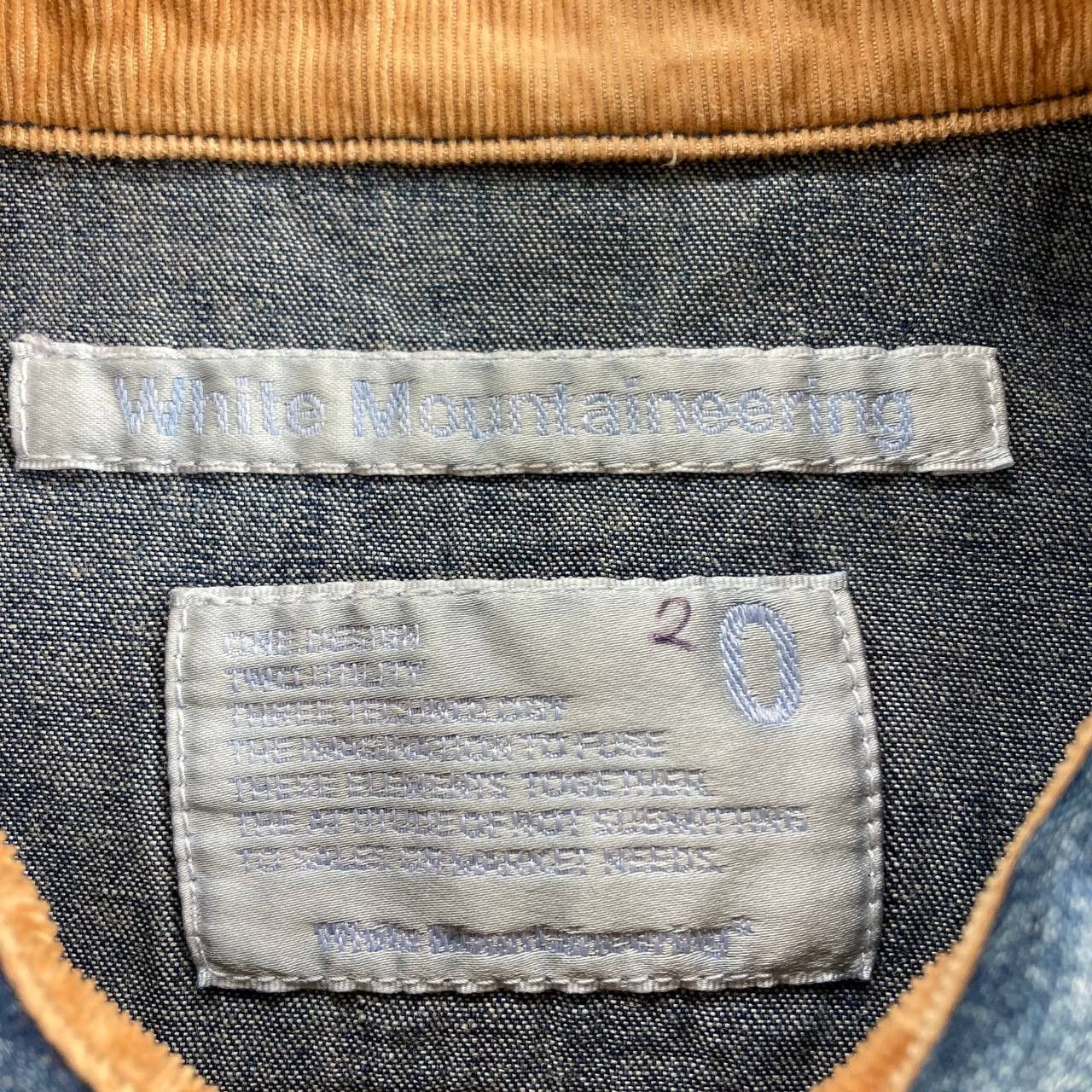 White Mountaineering AW13 Blue Denim Shirt Size US S / EU 44-46 / 1 - 8 Thumbnail