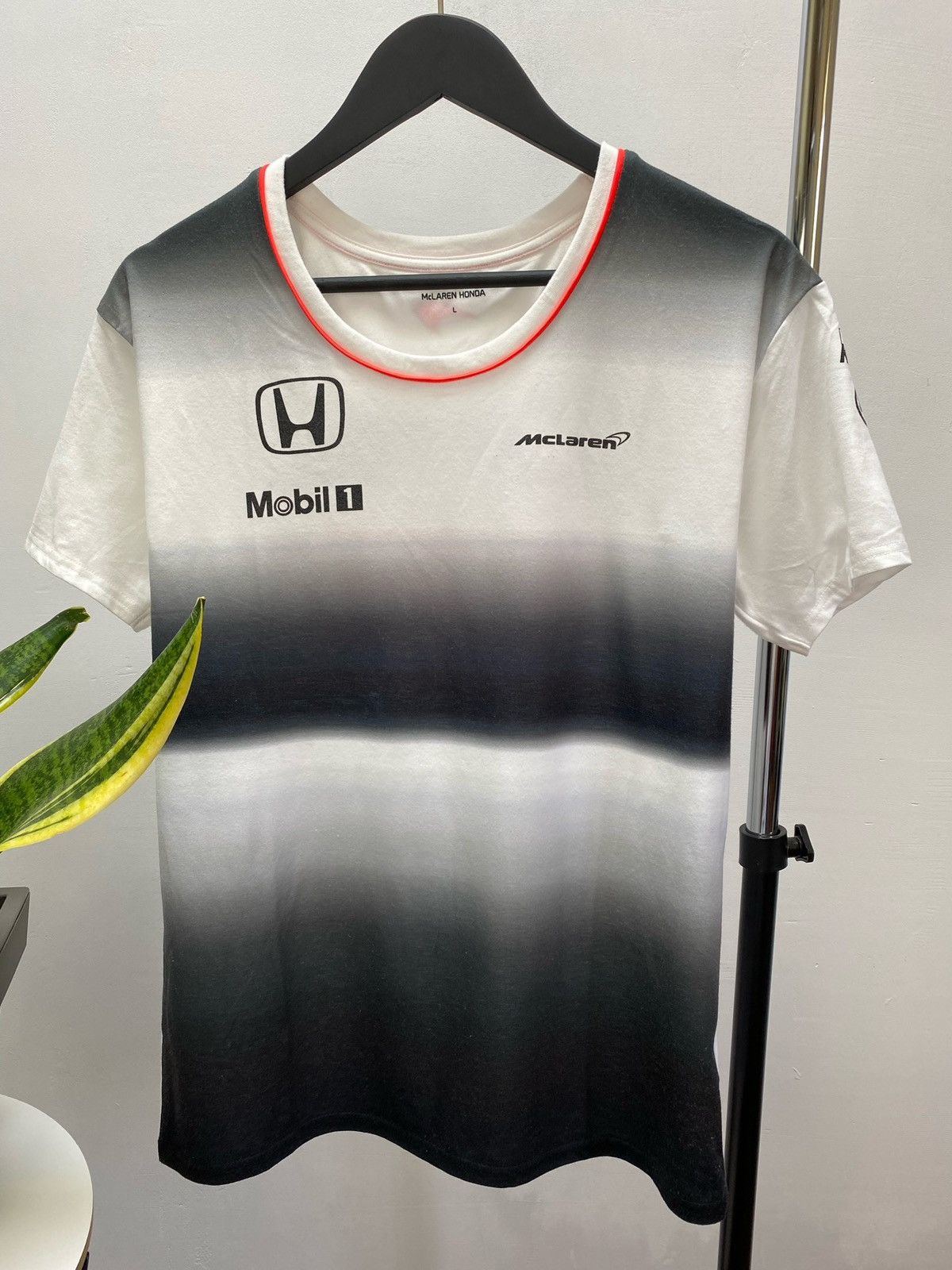 Formula 1 × Vintage F1 McLaren Honda Team #22 Button Formula One 1 Tee Size US L / EU 52-54 / 3 - 5 Thumbnail