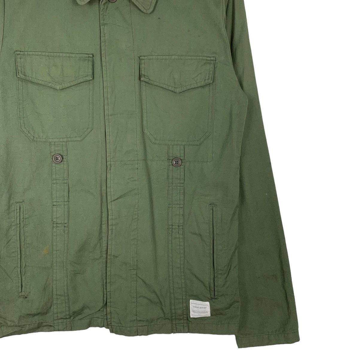 MOUSSY AZUL by Moussy Army Green Jacket #1042-C47 Size US L / EU 52-54 / 3 - 4 Thumbnail