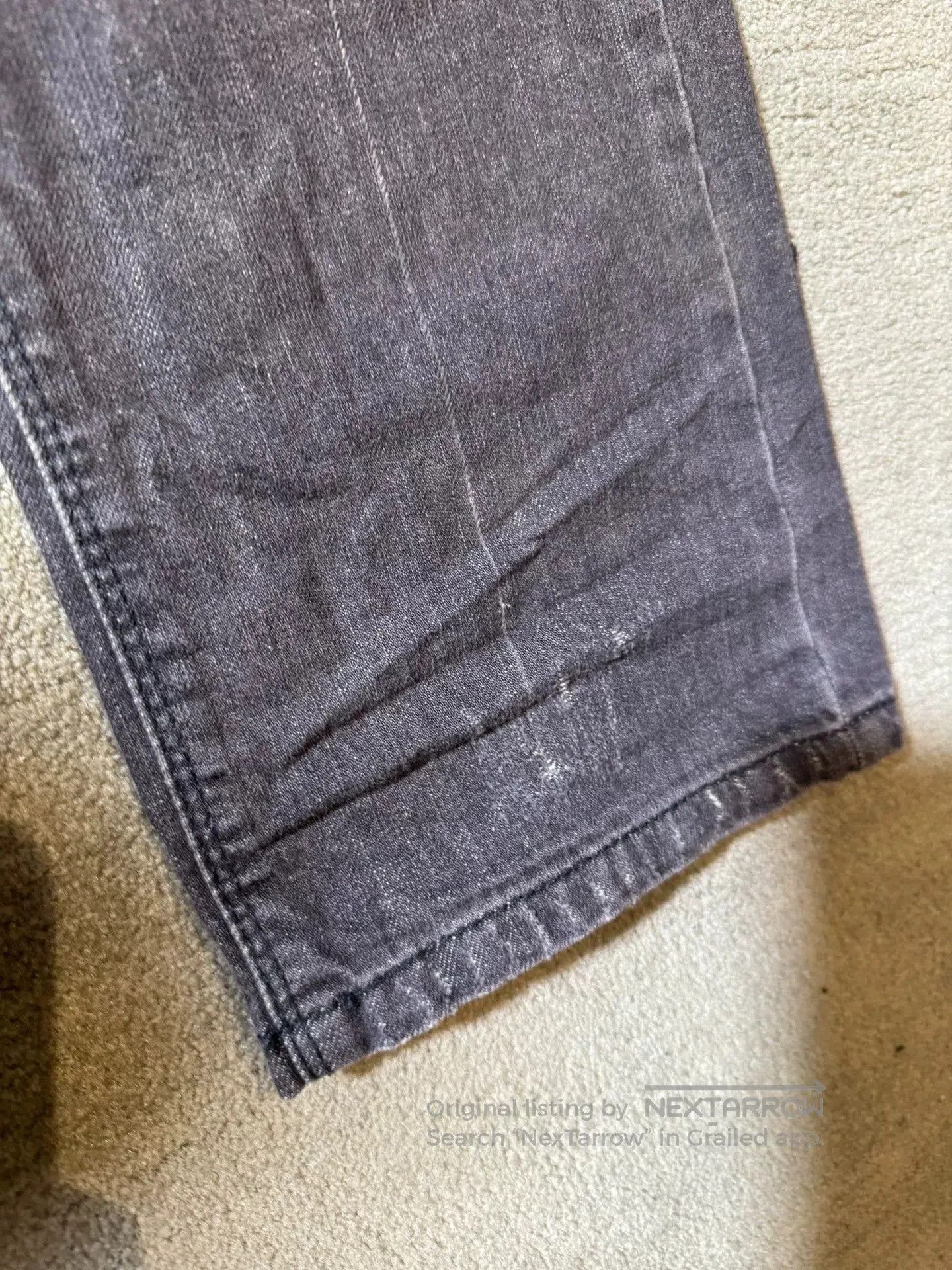 Raf by Raf Simons raf simons long denim pants in unique design. Size US 32 / EU 48 - 3 Thumbnail