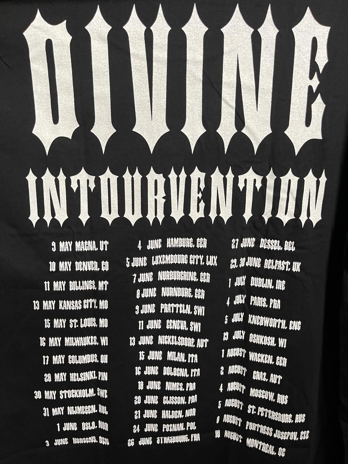 Designer Slayer Divine Intervention Tour Tee 2014 Slayer T-shirt XL Size US XL / EU 56 / 4 - 5 Thumbnail