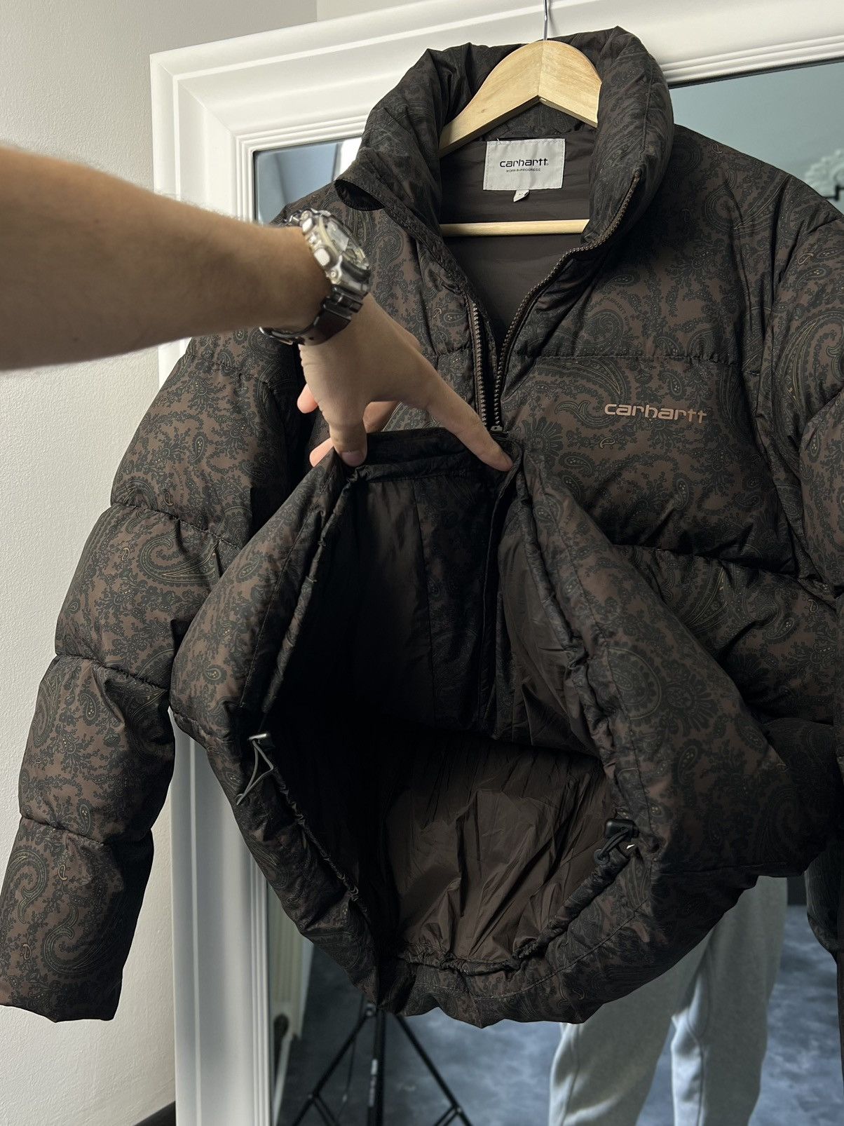 Carhartt Wip Carhartt WIP Springfield Jacket M — Plant/Black Paisley Size US M / EU 48-50 / 2 - 9 Thumbnail