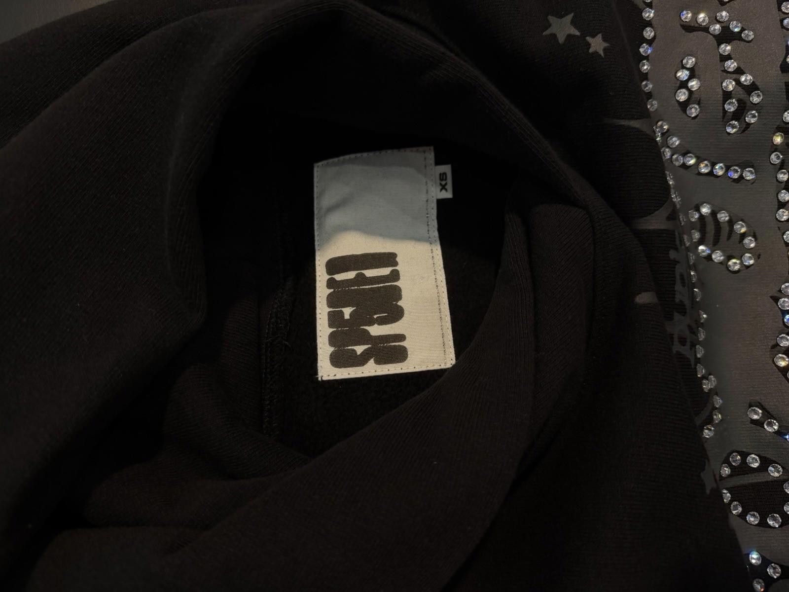 Sp5der Sp5der Black VVS Stone Hoodie Size (XS) 2026 100% Authentic Size US XS / EU 42 / 0 - 6 Thumbnail