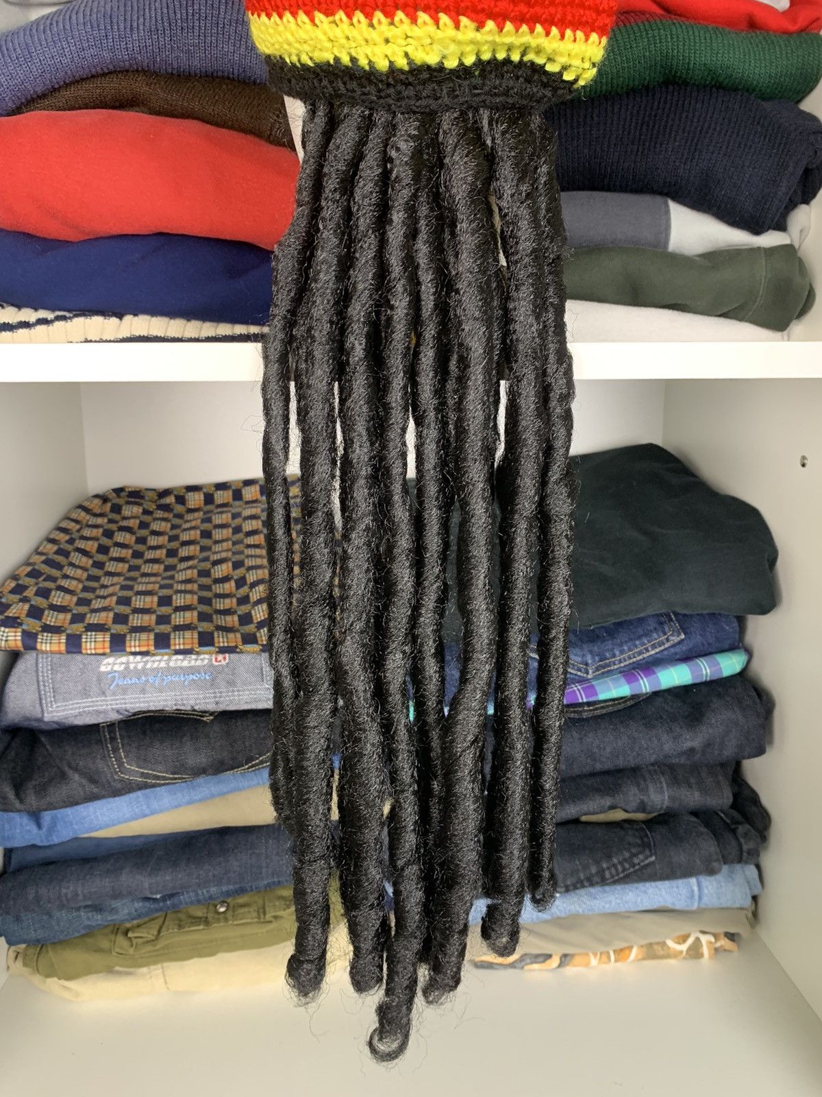 Bob Marley Y2K Rasta Hat Like Bob Marley Style Size ONE SIZE - 13 Thumbnail