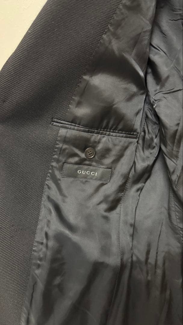 Gucci Gucci Black Tailored Blazer 3-Button Italian Made Size 34S - 2 Thumbnail