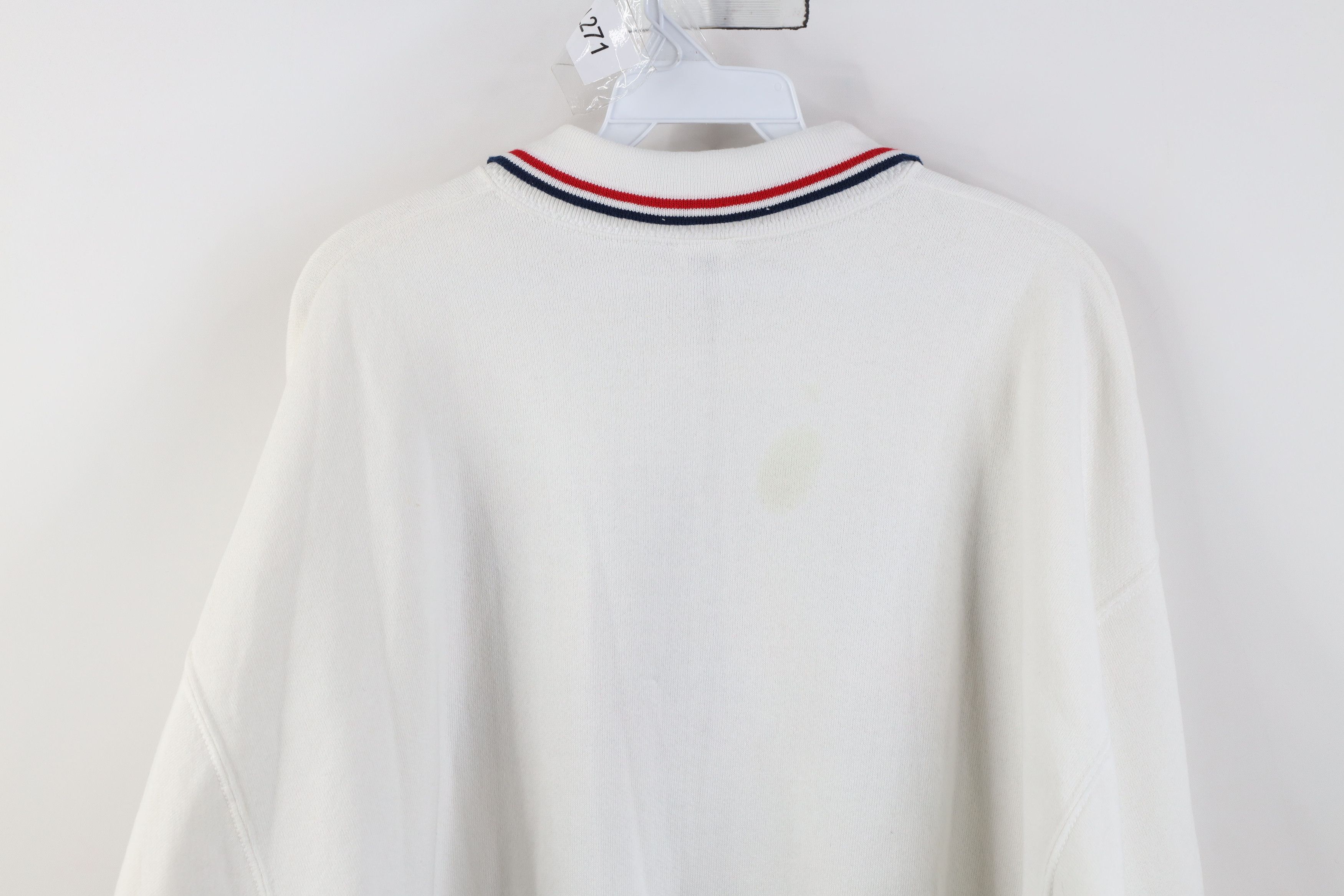 Vintage Vintage 90s Streetwear Sailing Sailboat Collared Sweatshirt Size US XL / EU 56 / 4 - 13 Thumbnail