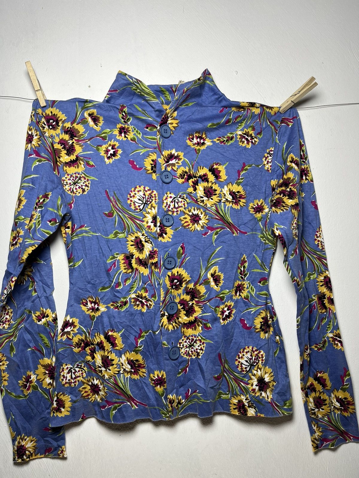 Designer Vintage NORMA KAMALI Button Up Size M / US 6-8 / IT 42-44 - 1 Thumbnail